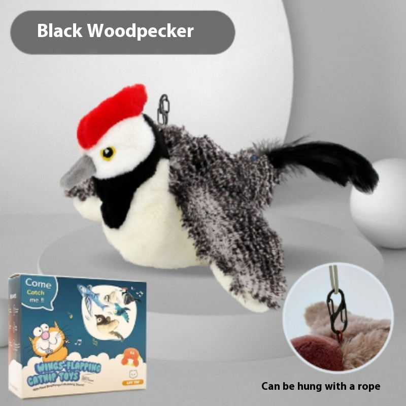 Pet Plush Bite Resistant Toy Patting, Shaking, Bird Shaking, Electric