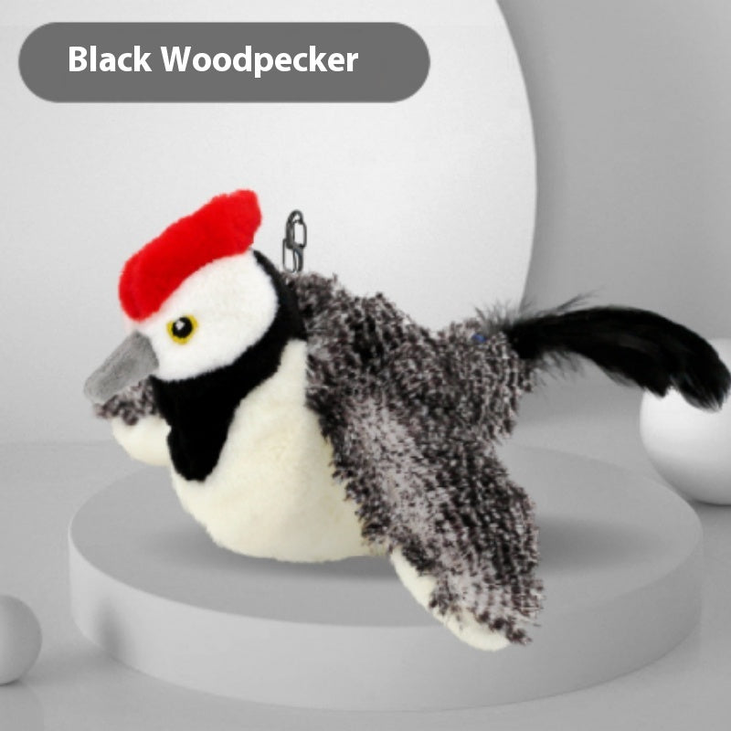 Pet Plush Bite Resistant Toy Patting, Shaking, Bird Shaking, Electric
