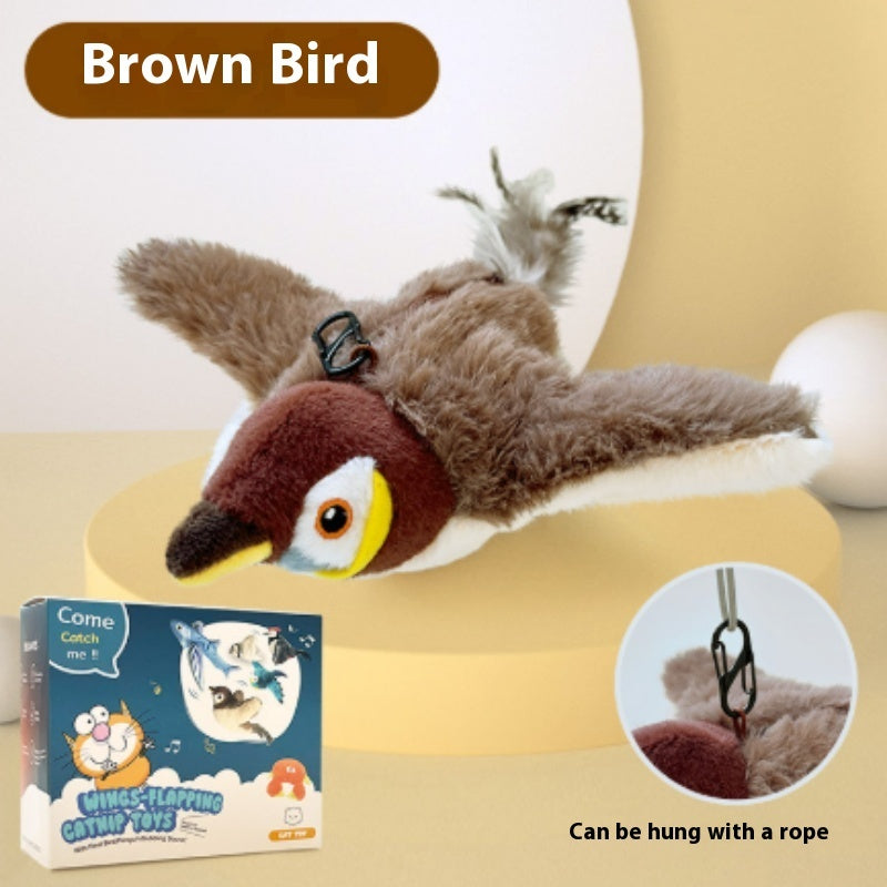 Pet Plush Bite Resistant Toy Patting, Shaking, Bird Shaking, Electric
