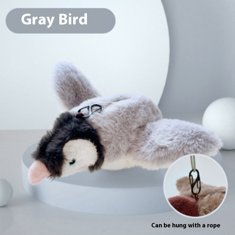 Pet Plush Bite Resistant Toy Patting, Shaking, Bird Shaking, Electric