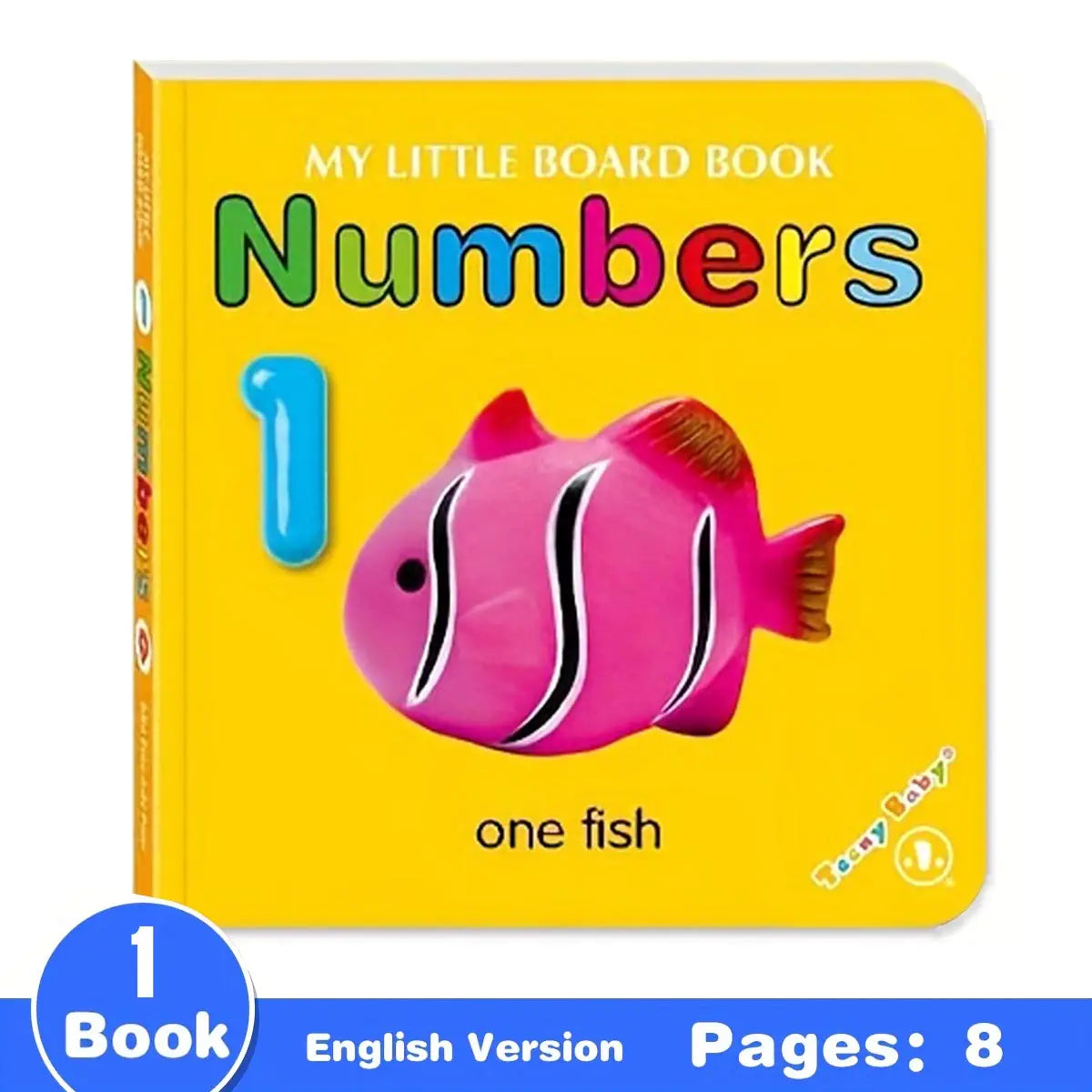 Baby Colorful Pattern Card Books Interactive Sensory Baby Toys