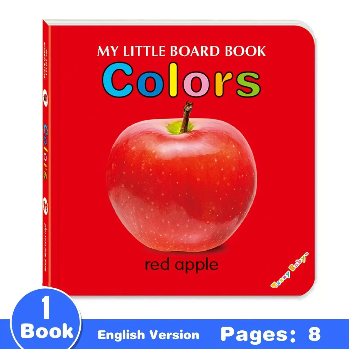Baby Colorful Pattern Card Books Interactive Sensory Baby Toys