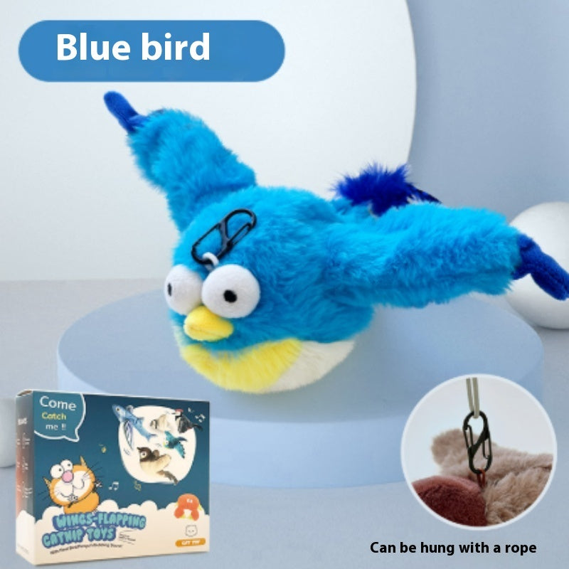 Pet Plush Bite Resistant Toy Patting, Shaking, Bird Shaking, Electric