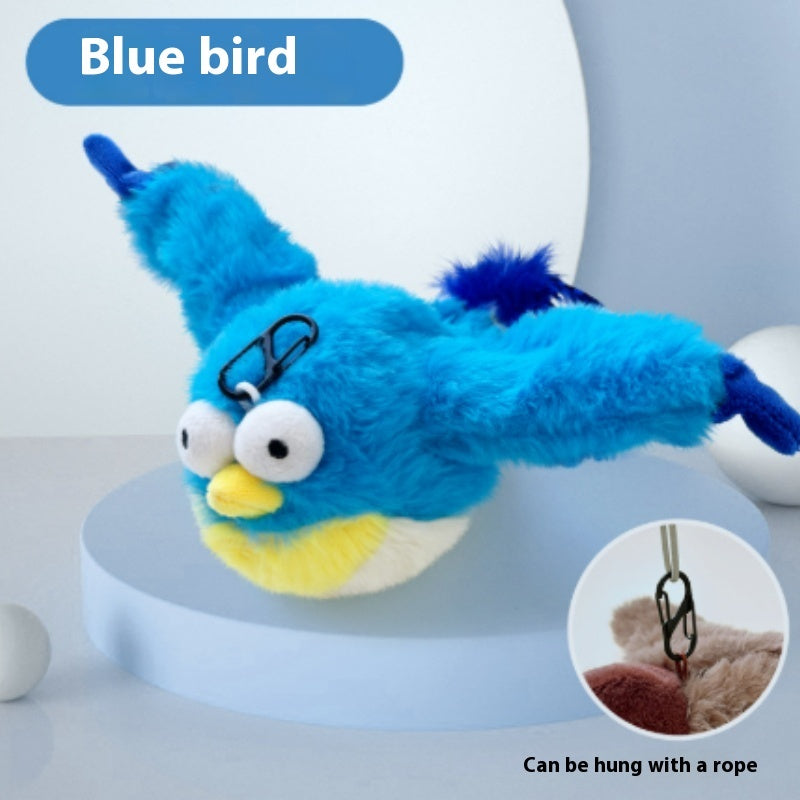 Pet Plush Bite Resistant Toy Patting, Shaking, Bird Shaking, Electric