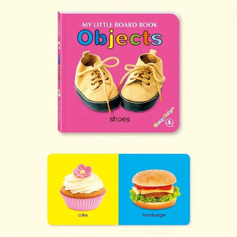 Baby Colorful Pattern Card Books Interactive Sensory Baby Toys