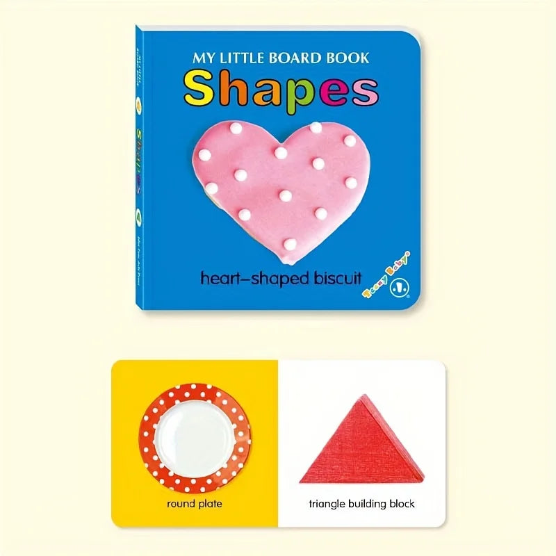 Baby Colorful Pattern Card Books Interactive Sensory Baby Toys