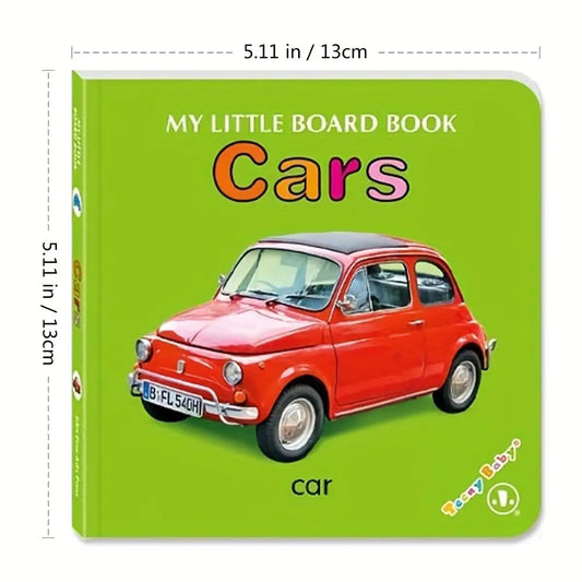 Baby Colorful Pattern Card Books Interactive Sensory Baby Toys
