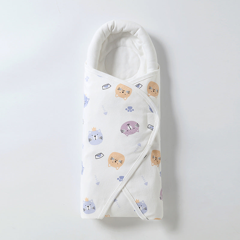 Baby Double-layer Cotton Windproof Package Blanket Sleeping Bag